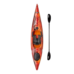 Boating Series Store 30 Pelican Shoal 120XE Recreational Kayak With Paddle