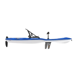 Pelican Getaway 110 HDII Recreational Pedal Kayak 7 Pelican Getaway 110 HDII Recreational Pedal Kayak -Boating Series Store MHP10P101 00 SIDE